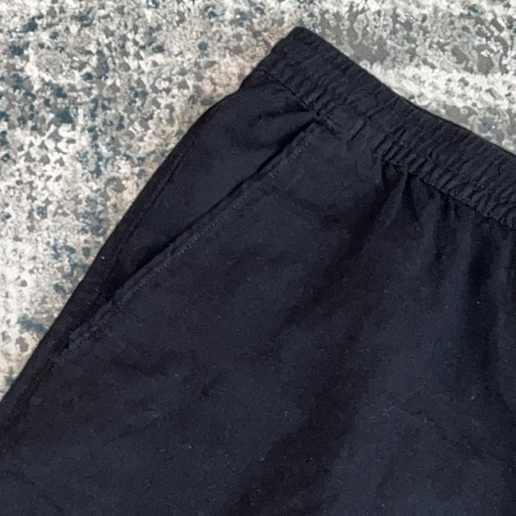 No Boundaries Linen Shorts Black Soot 4 Pockets 7” inseam Size XL (40-42) Cotton - Picture 4 of 6